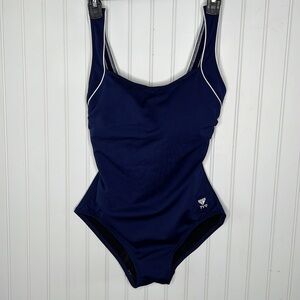 TYR Durafast  Elite Square Neck Control Fit One Piece Suit Size 8